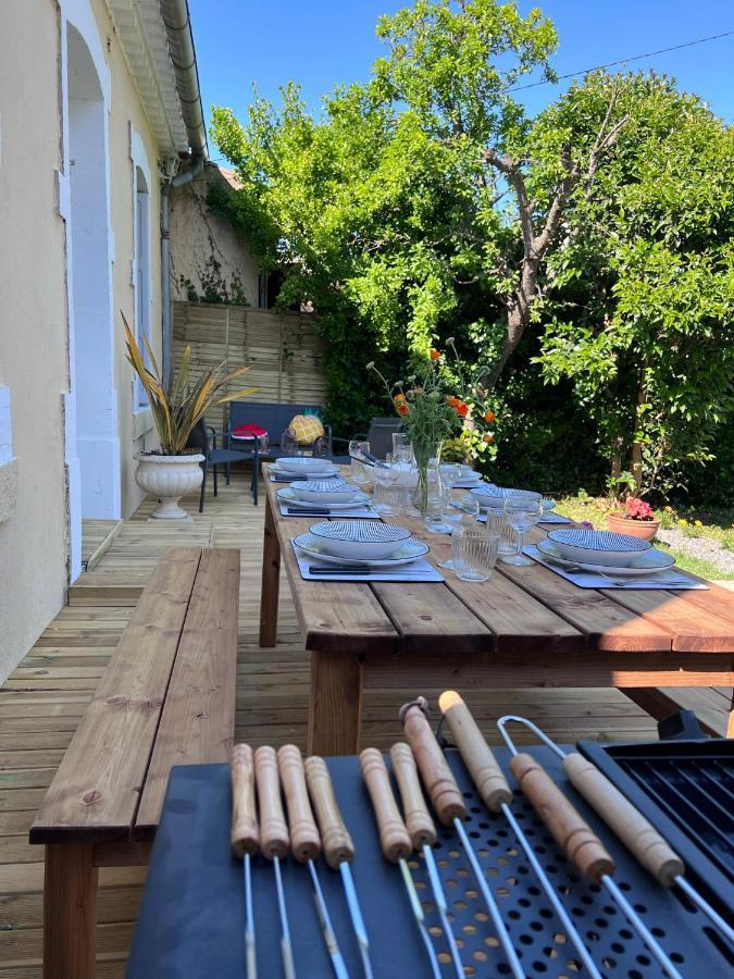 Charmante maison Climatisée avec piscine au Calme à Carcassonne Exterior foto