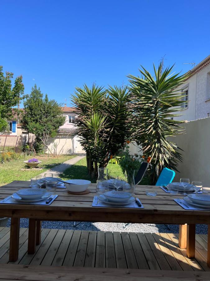 Charmante maison Climatisée avec piscine au Calme à Carcassonne Exterior foto